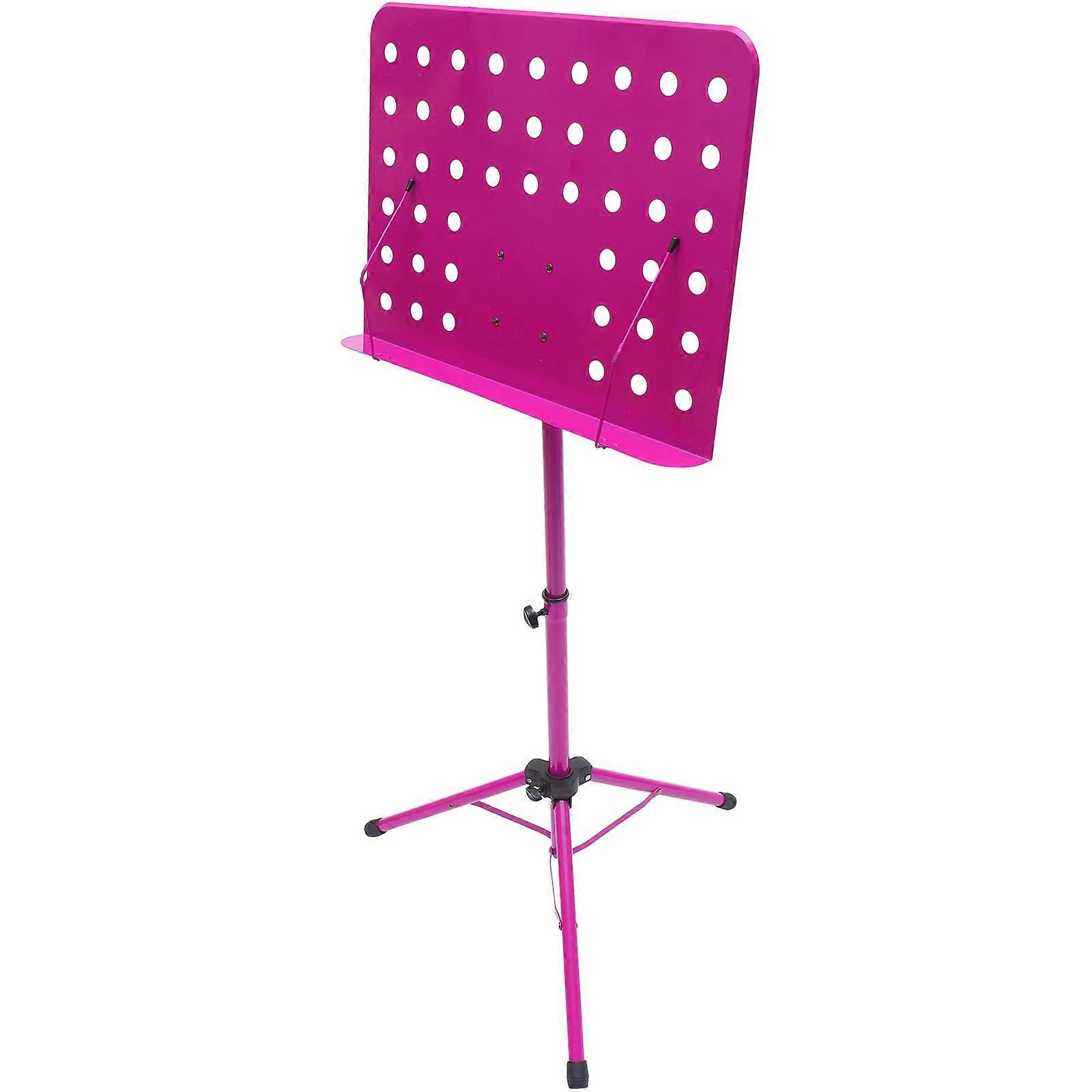 Support de partition de partition pliable Support de trépied pour les sessions de pratique des musiciens Panneau rectangulaire à hauteur réglable 1Set