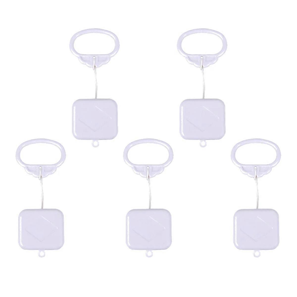 5Pcs Pull String Cord Music Box Waterproof Pull String Music Box with Classic Lullaby Melody Wind Up Music Box