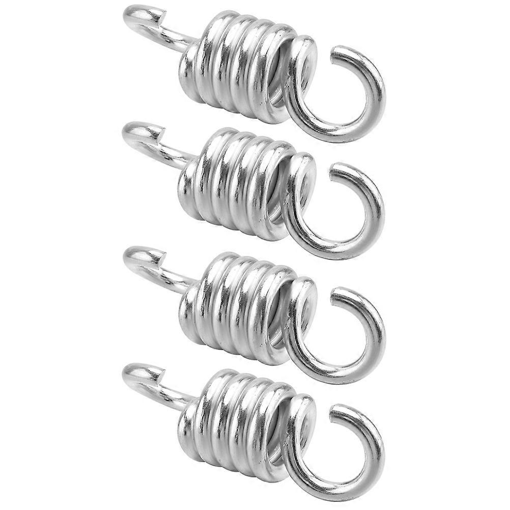 Swing Springs Metal Hammock Spring Rings Comfortable Swing For Family Entertainment Balcony 4Pcs