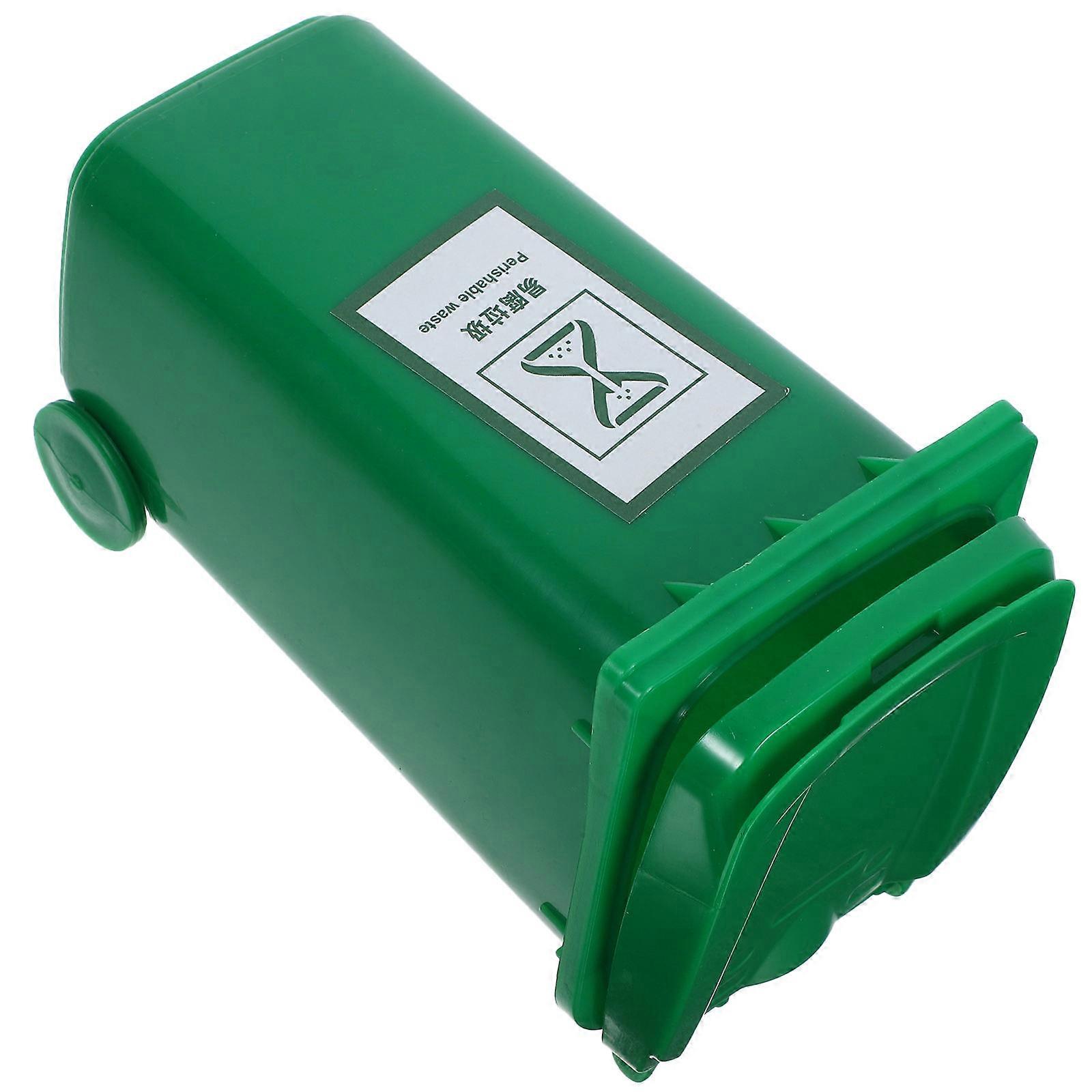 Convenient Desktop Waste Container Storage Box Pen Storage Office Use Simple Shape 5.1×3.7×3.1in 1Set