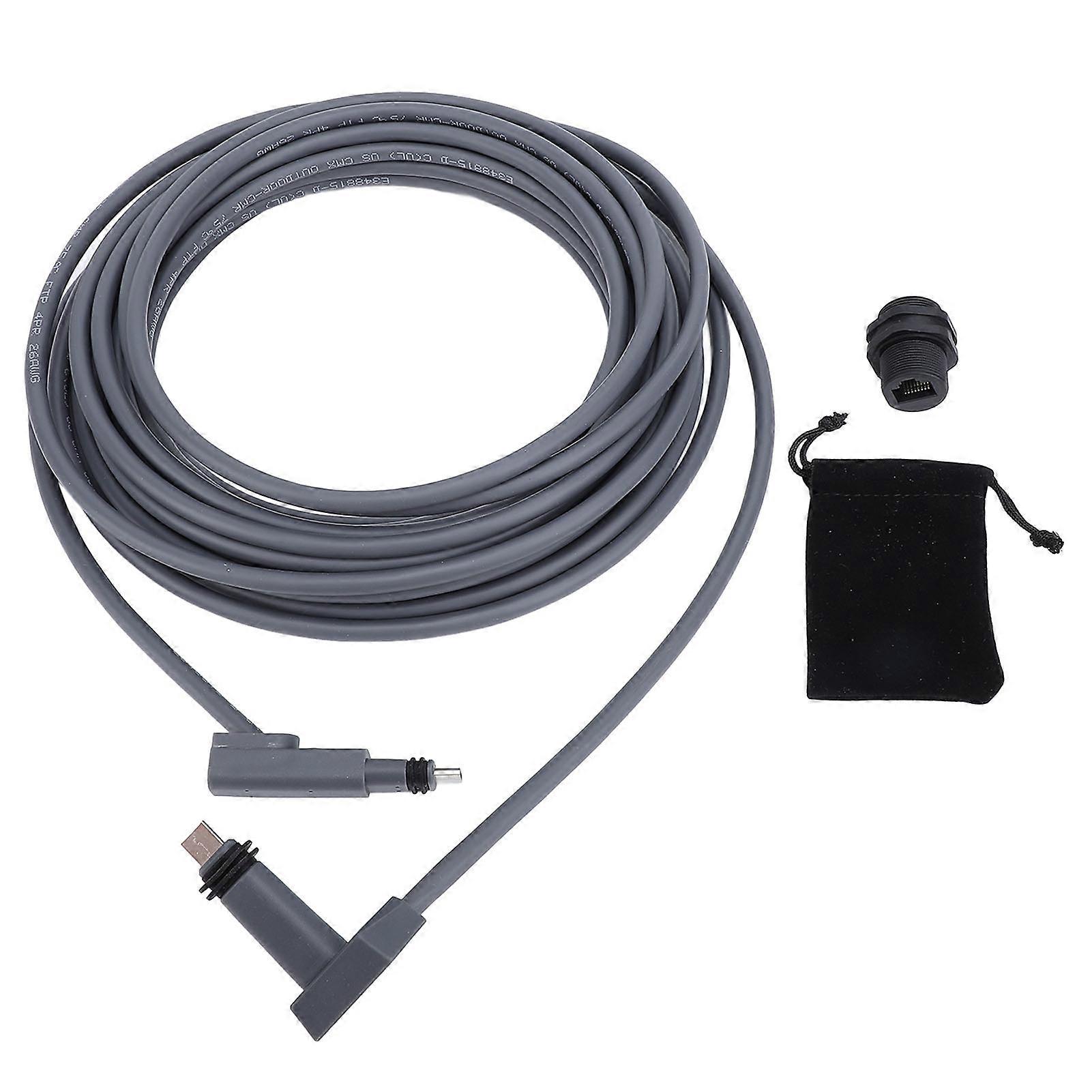 150ft Satellite Extension Cable for V2 Rectangular Satellite with CAT3 RJ45 Converter