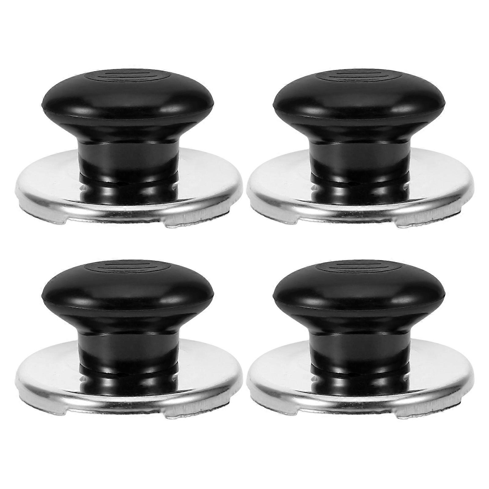 Kettle Lid Handles Teapot Whistle Lid Knobs Home Use Kitchen 2.2×2.2×1.2in Whistling 4Pcs