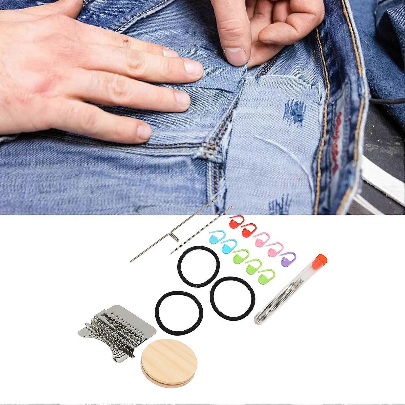 Mini Knitting Machine Simple Operation Mini Loom Machine DIY Hand Knitting Machine for Home 