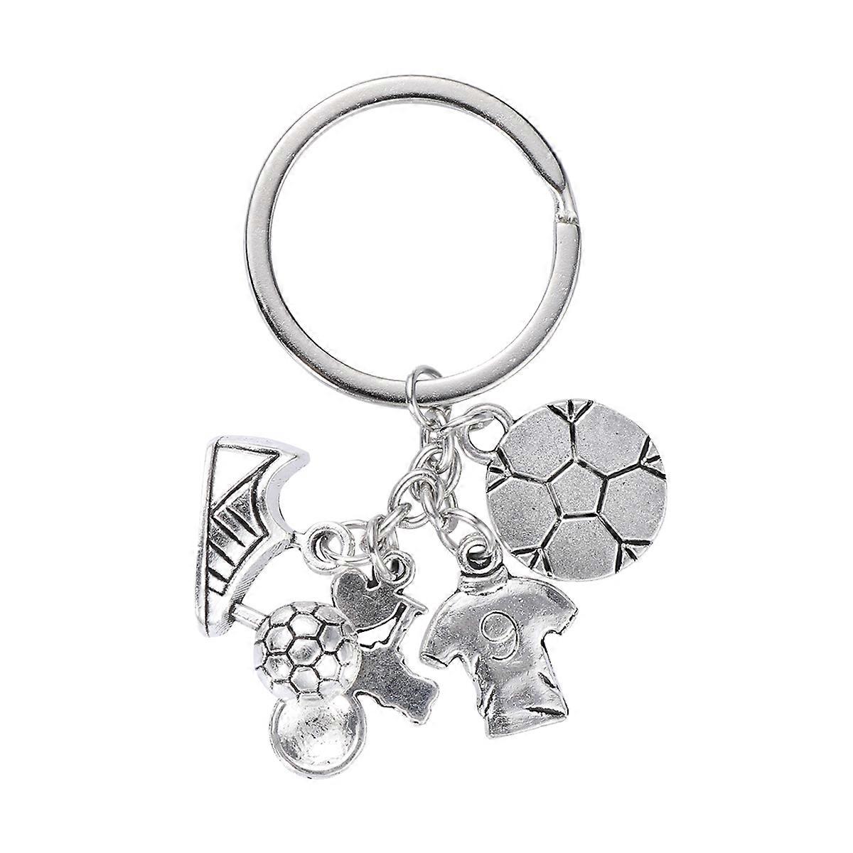 Football Keychains Fashion Elegant Key Design For Soccer Fans Special Events 7x2.5x0.5Cm Keychain 1Pack