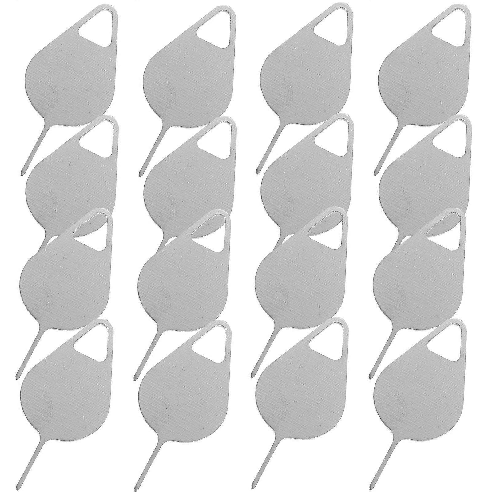 Sim Tray Removal Tool Round Tip Stainless Steel For Daily Use Travel Emergency Situations Remove SIM Tray 100Pcs