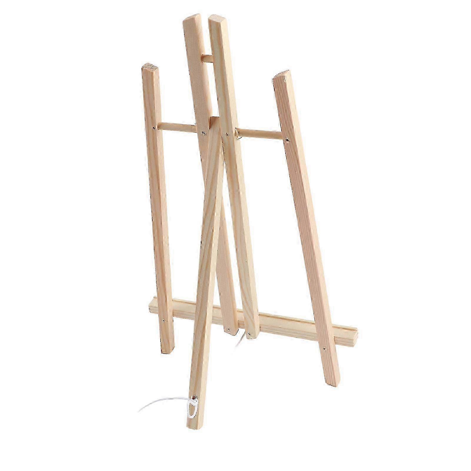 Adjustable Portable Wood Art Easel for Painting - 40cm Multi-Use Easel for Classroom & Party Activities