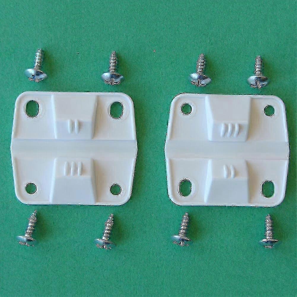 مجموعة استبدال مفصلات كولمان - 2 مفصلات بلاستيكية و 8 براغي للطراز 5283-1141