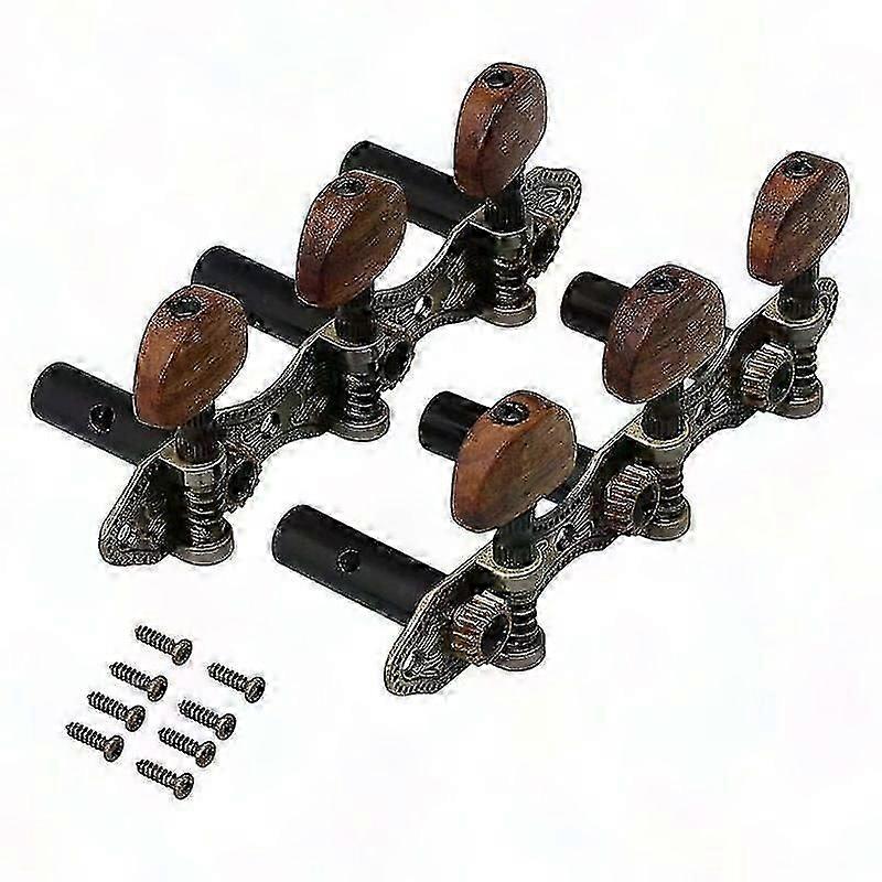 2 Classical Guitar Tuners with Pegs and Gears