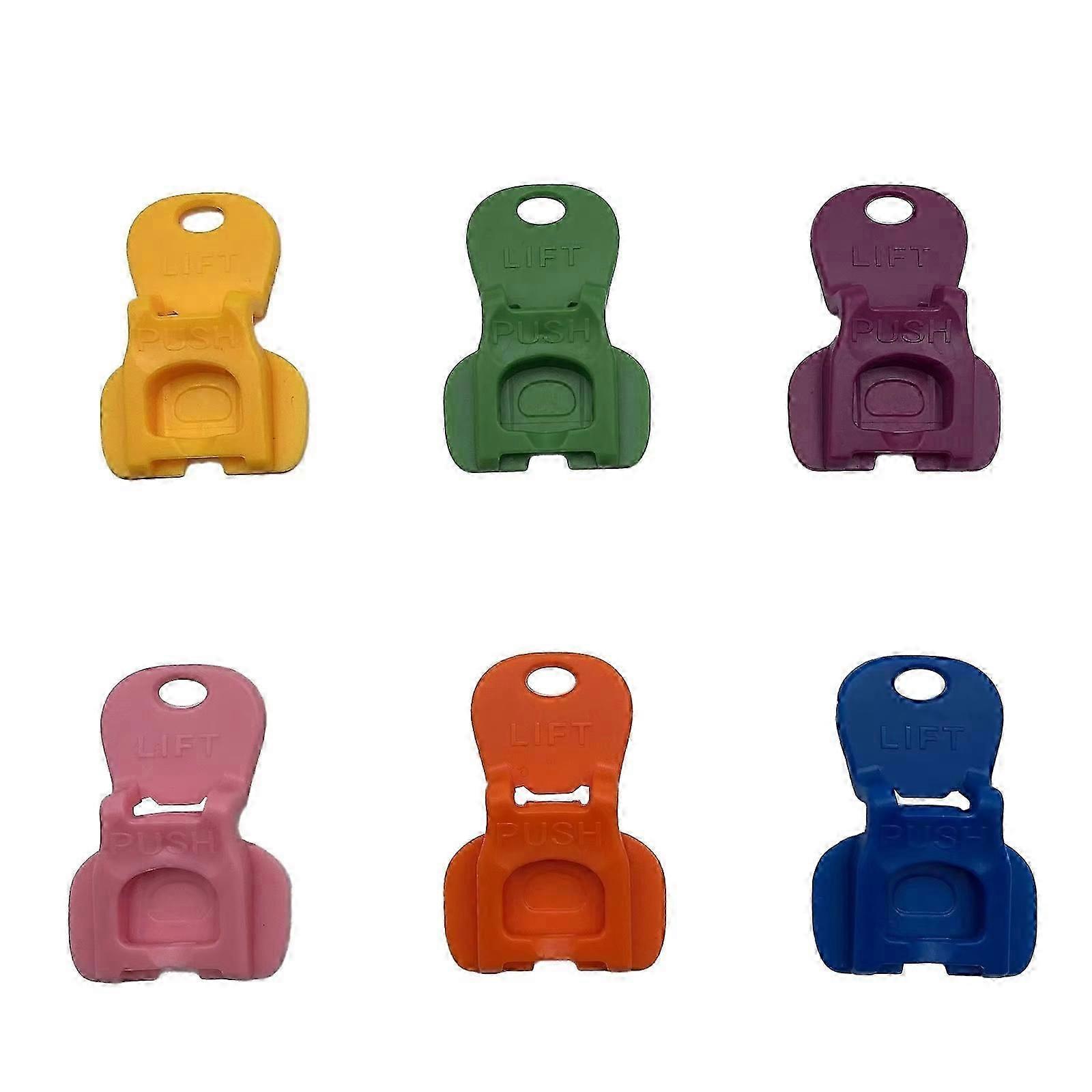 6/12/24Pcs Colorful Reusable Easy Can Opener Effortless Dustproof Drink Protector Convenient Practical Camping Accessories Beer
