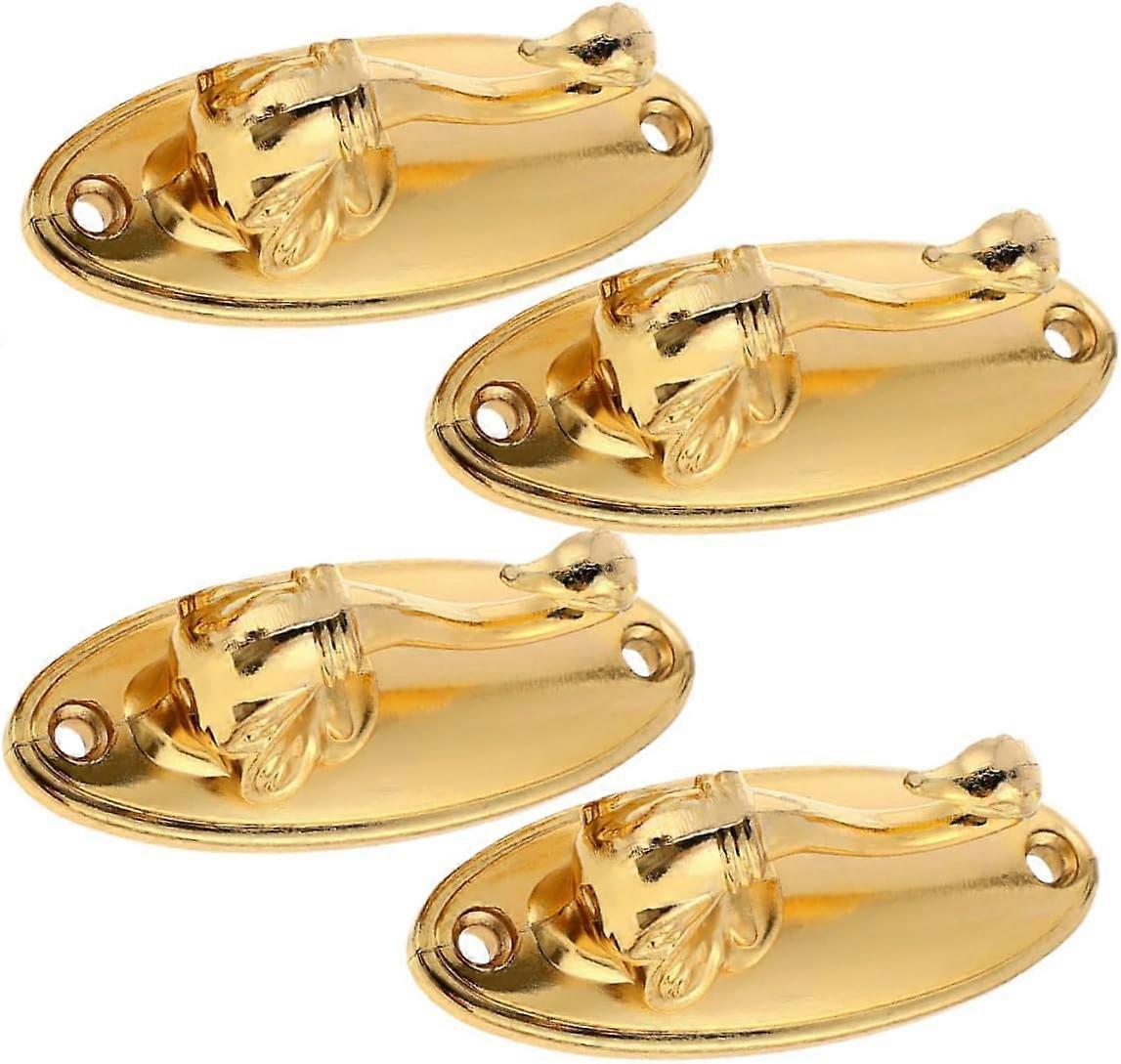 4Pcs Set Multifunctional Decorative Swan Curtain Hooks for Curtains