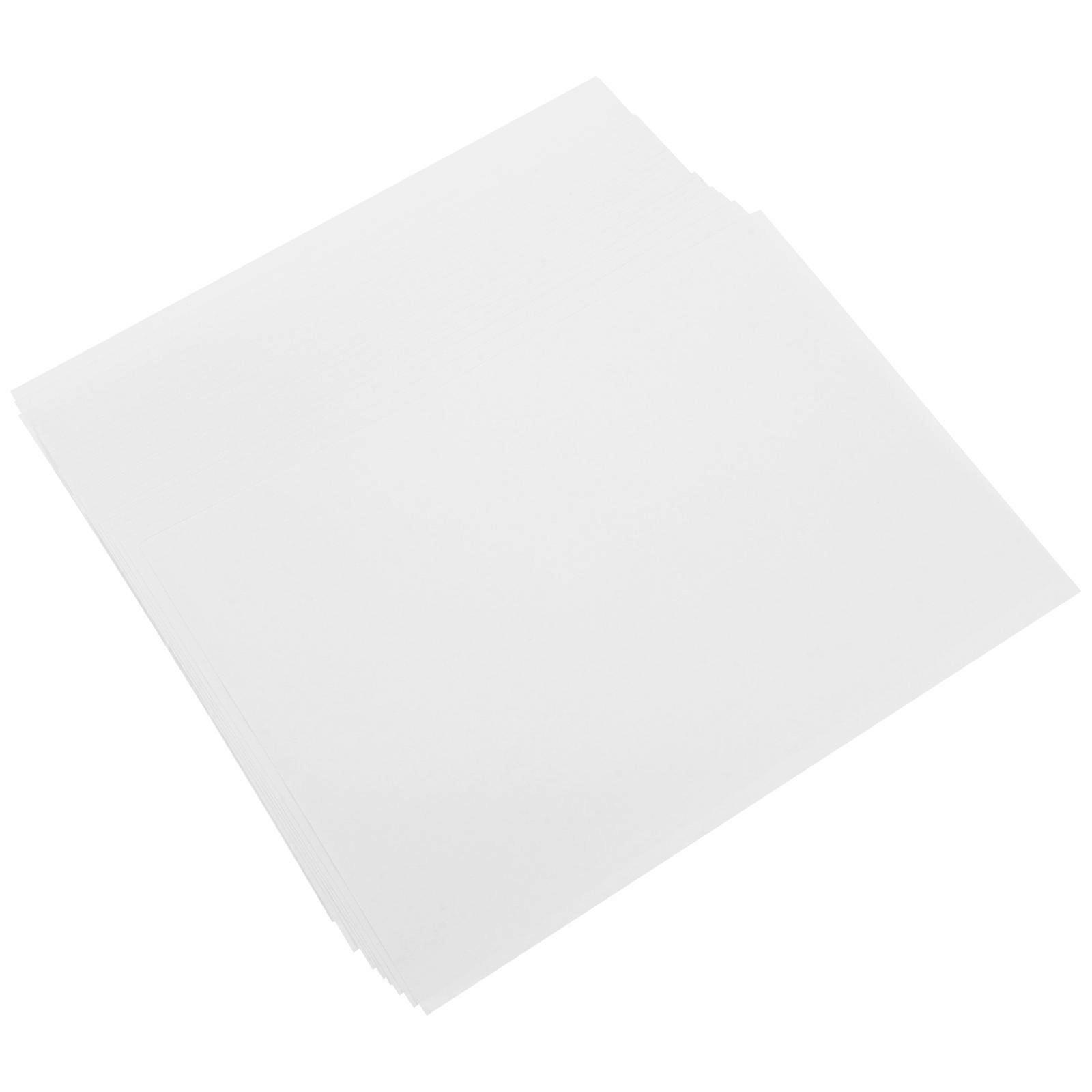 Diy Anti-Stick Paper Diamond Drawing Dust Sticker Protection For Craft Making 21X14.8Cm White Dust Prevention 40Pcs