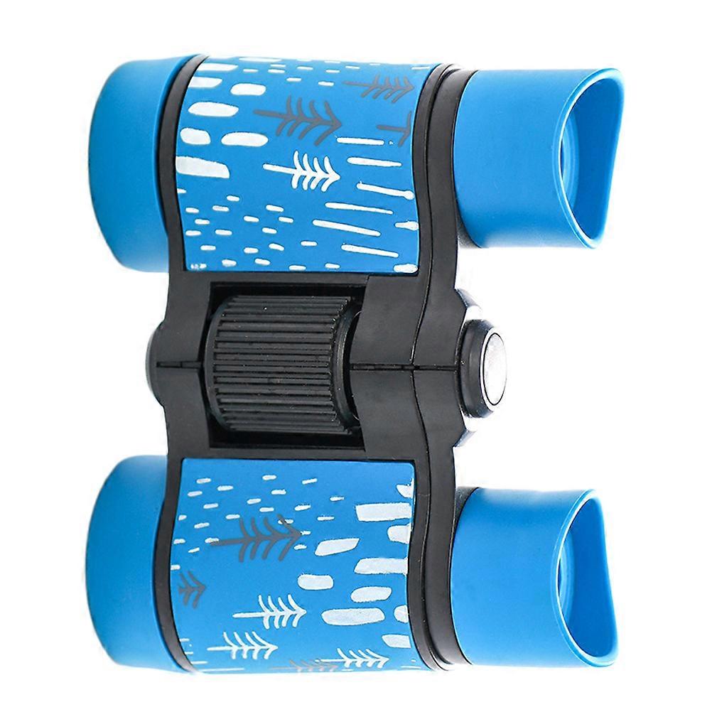 Adorable Children Telescope Printed Non slip Binoculars Durable Nature Watching for Kids (Random Color)