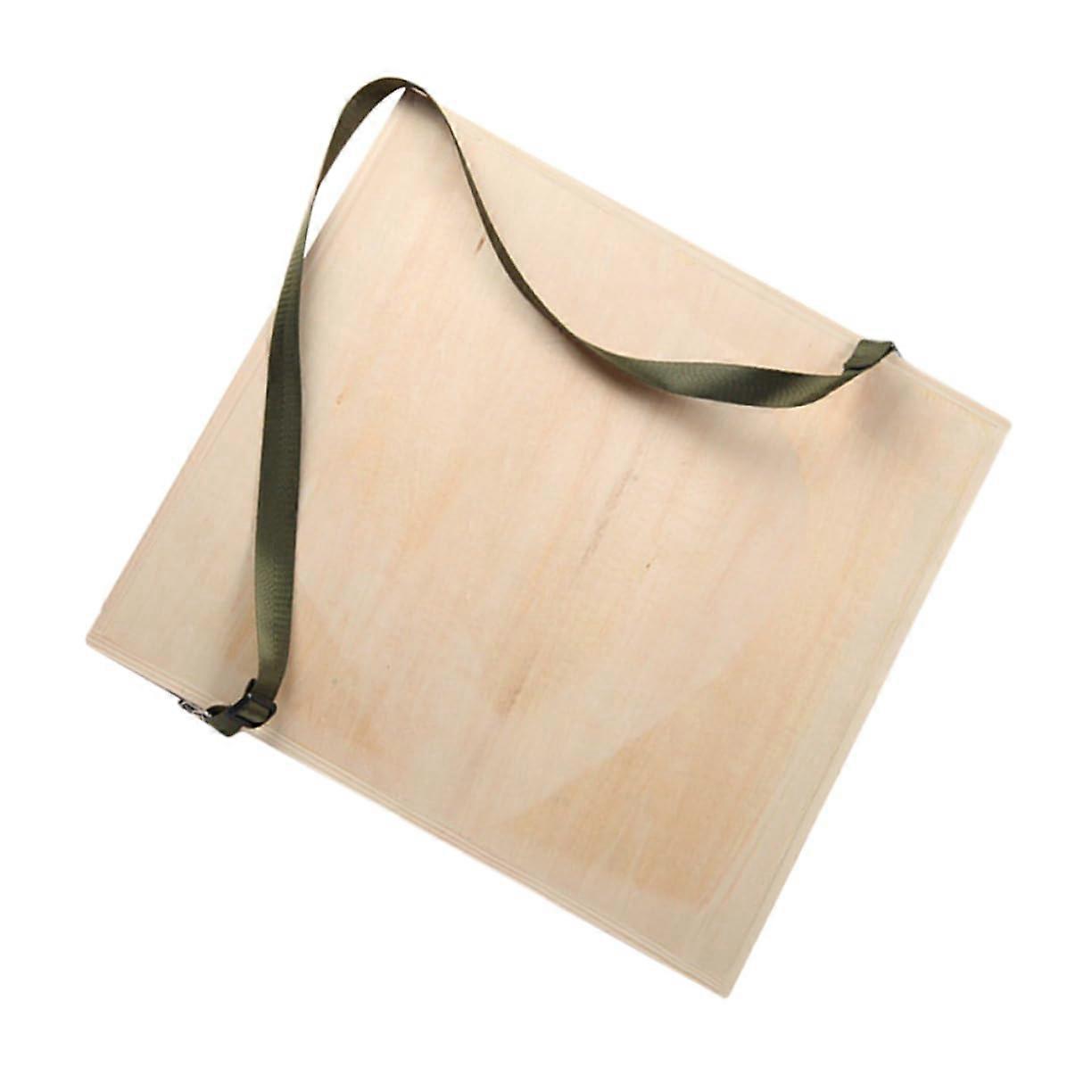 Drawing Board Wooden Portable Tabletop Easel For Drawing And Painting, Art Board, Clipboard With Chain