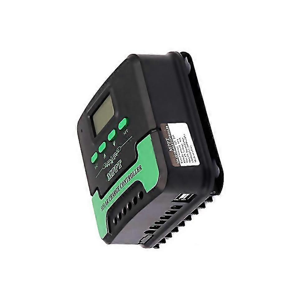 For Solar 20amp 12v/24v Mppt Solar Charge Controller Lcd Lithium Battery