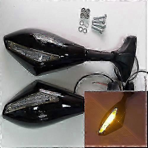 2025 suitable for QX CBR1100XX 1997 2003 Motorcycle Rearview Mirror with turning light For HONDA CBR 1100XX 1997 1998 1999 2000 2001 2002 2003