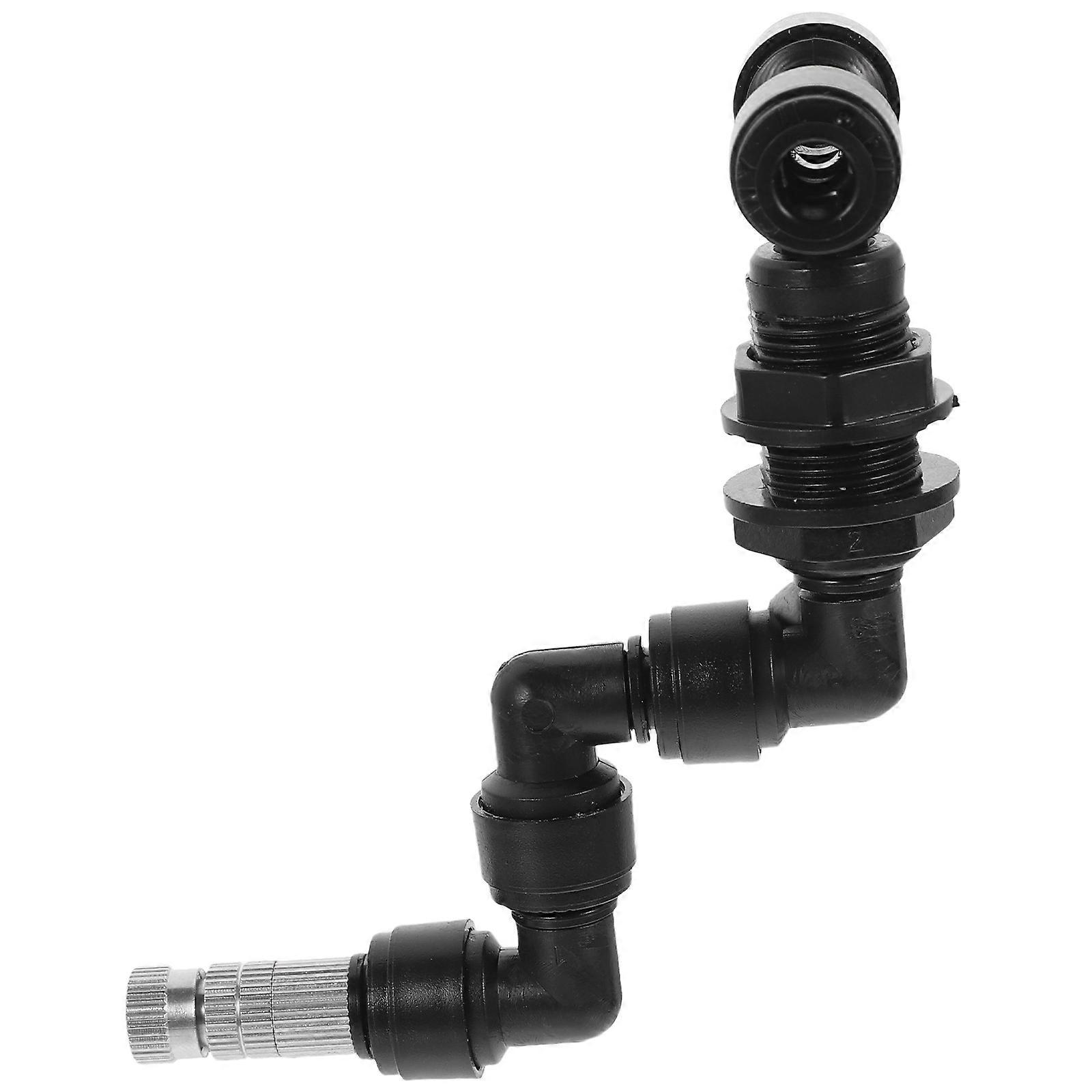 Reptile Mister Nozzle for Decor Black Plastic Universal Sprinkler Design Fits All 0.5L to 2L Tanks