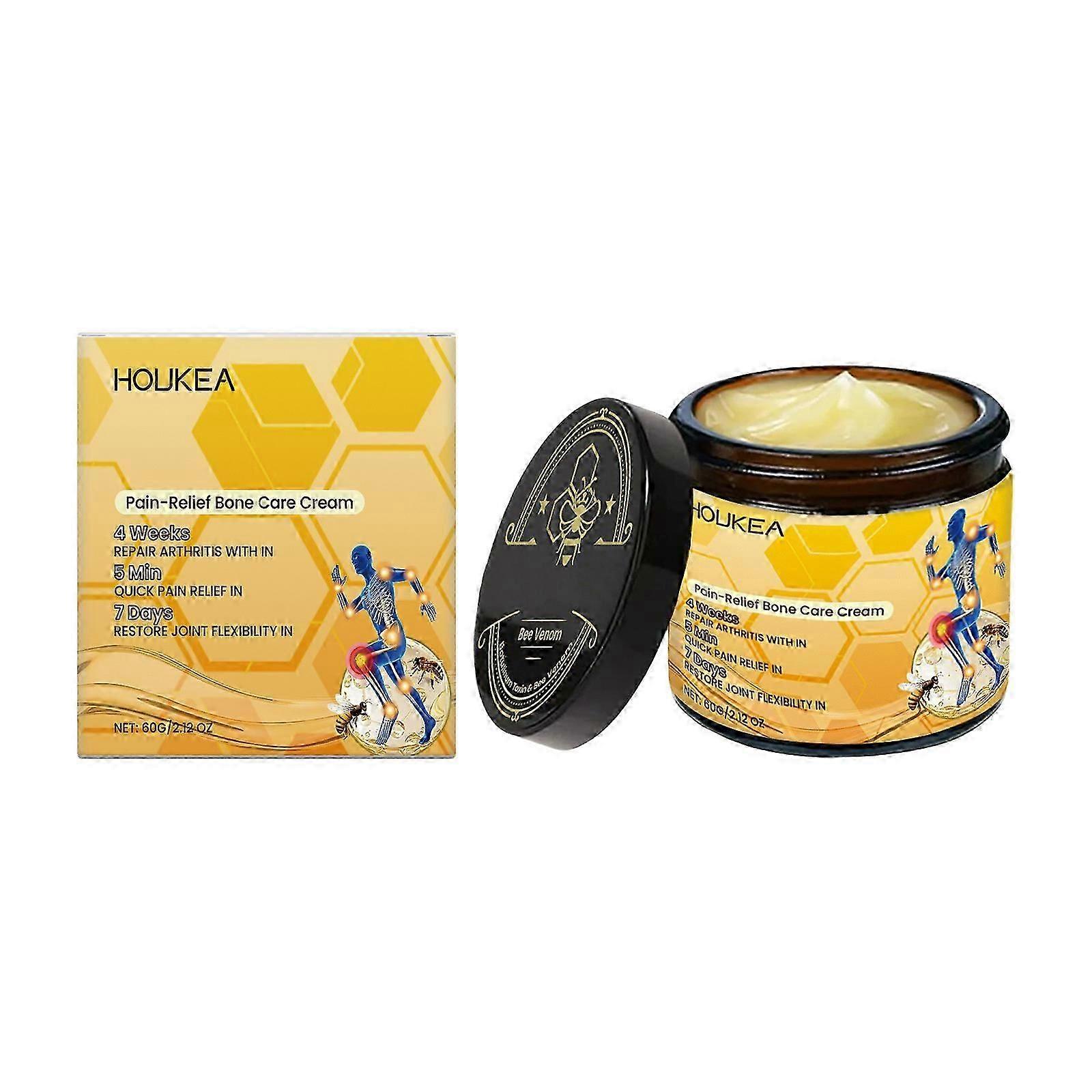 1-3pcs Bee-Venom Joint Cream Bee-Venom Cream for Pain Relief Ultra Strengthen Joint Bone Gel for Knee Shoulder