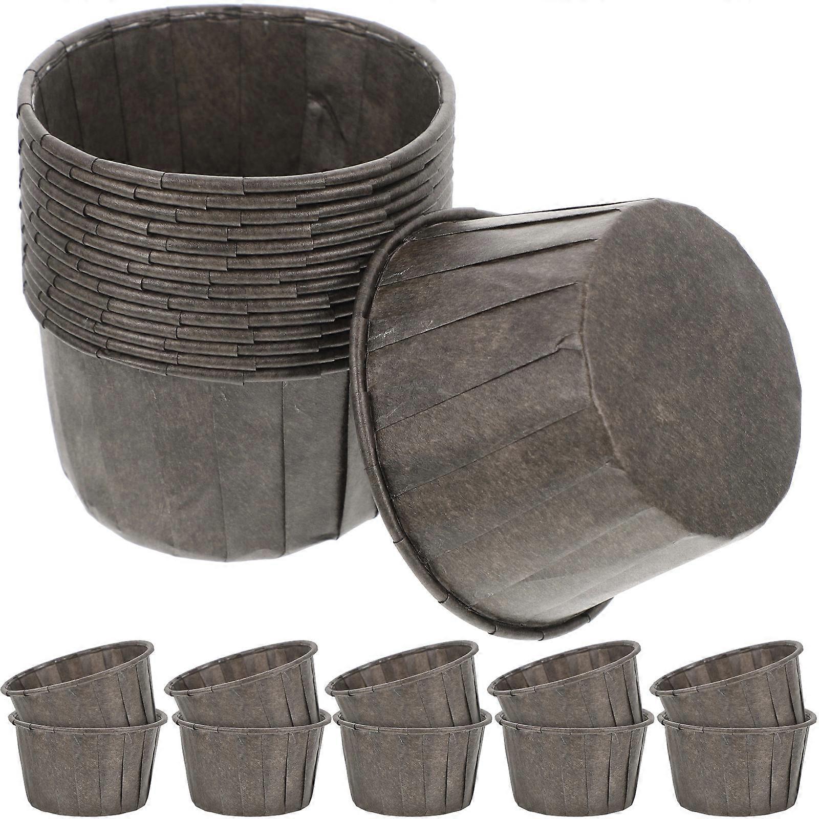 50pcs Thickened Baking Cups Oil Resistant Cupcake Liners for Home Bakery, Muffin Cases for Parties and Celebrations
