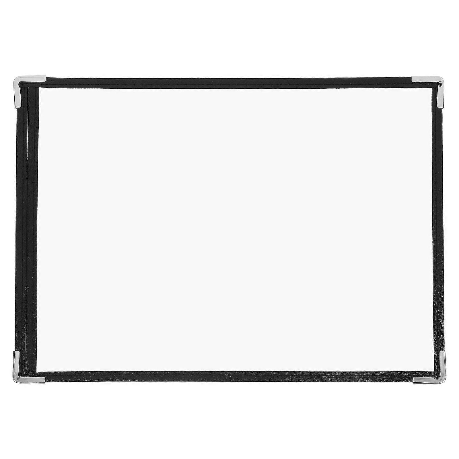 Clear Pvc Menu Cover For Restaurant Cafes Bars And Hotels 2-side Menu Holder Food Diner Menu Holder For Efficient Menu Management