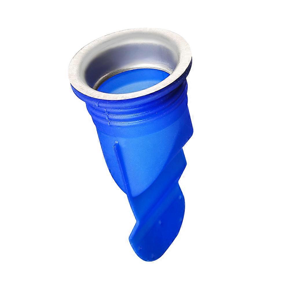 Sink Drain Hole Cover Backflow Preventer Bathroom Sewer Odor-Resistant Drainage Round Silicone Floor Drain 9.2x5cm Deodorant 1Pcs