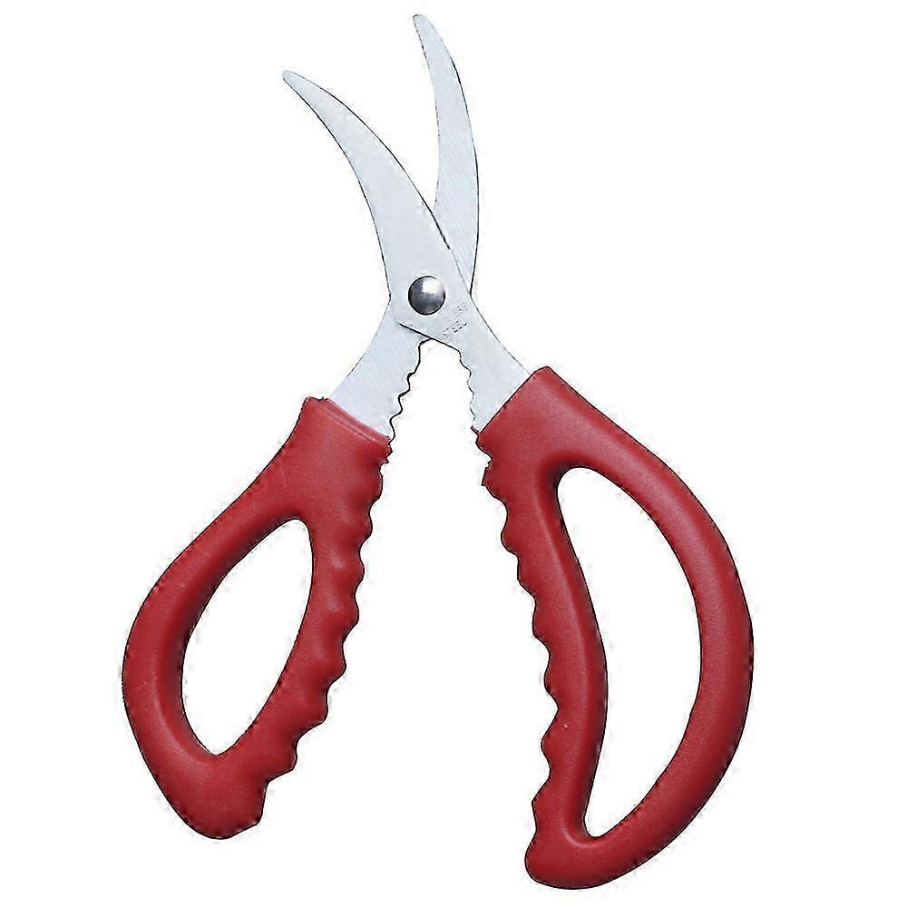 2025 3PCS Prep Solutions Seafood Scissors,King Crab, Lobster, Shellfish, Crawfish, Prawns, Crab Leg Crackers 15.5*7.5*1.3cm