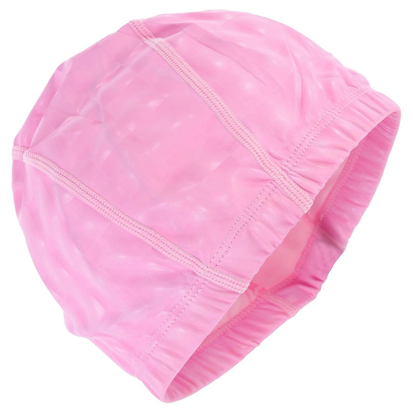 Stylish Lightweight Unisex PU Swim Hat for Adults – Flexible Design for Long Hair – Ideal for Swimming Enthusiasts