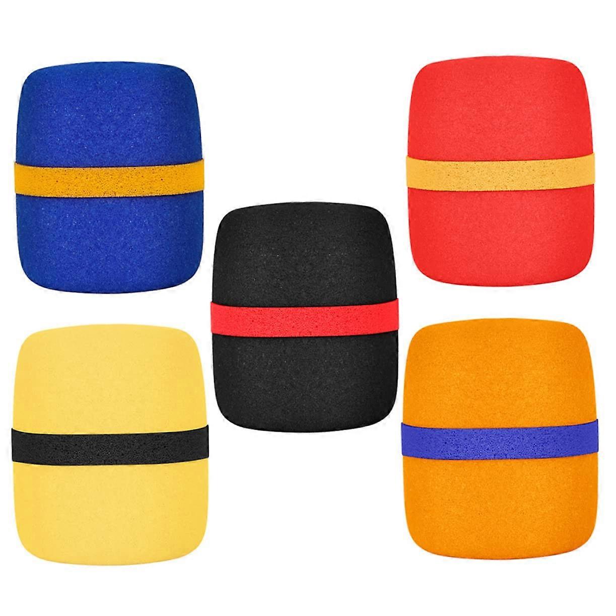 Microphone Cover Windproof Protectors Sponge for Standard Microphones Color Sorted
