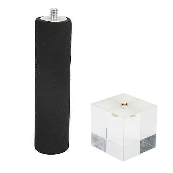 Crystal Photography Prism with 1/4 Thread Optical Glass Prism Camera Filter Photo Tool