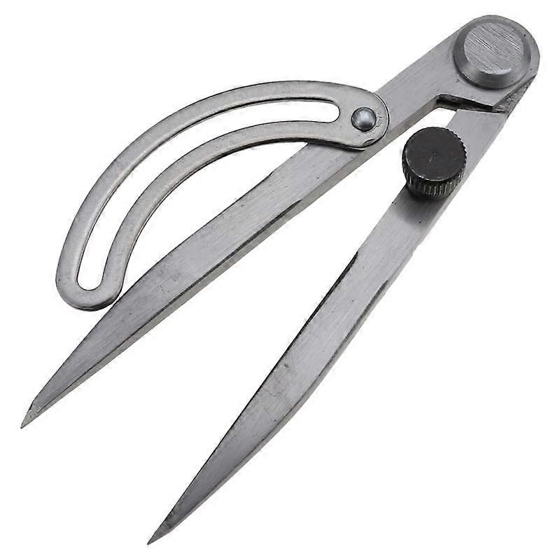 Adjustable Zipper Overstitch Wheel Compass Leather Hole Spacer Separator Tool 125mm Leatherworking Sewing Tool