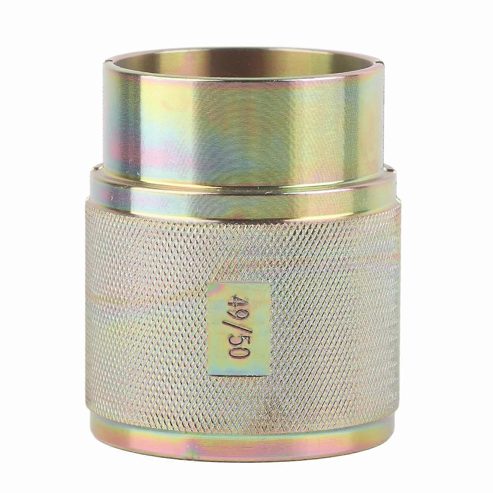 Motorcycle fork oil seal driver tool for conventional inverted forks 49/50mm