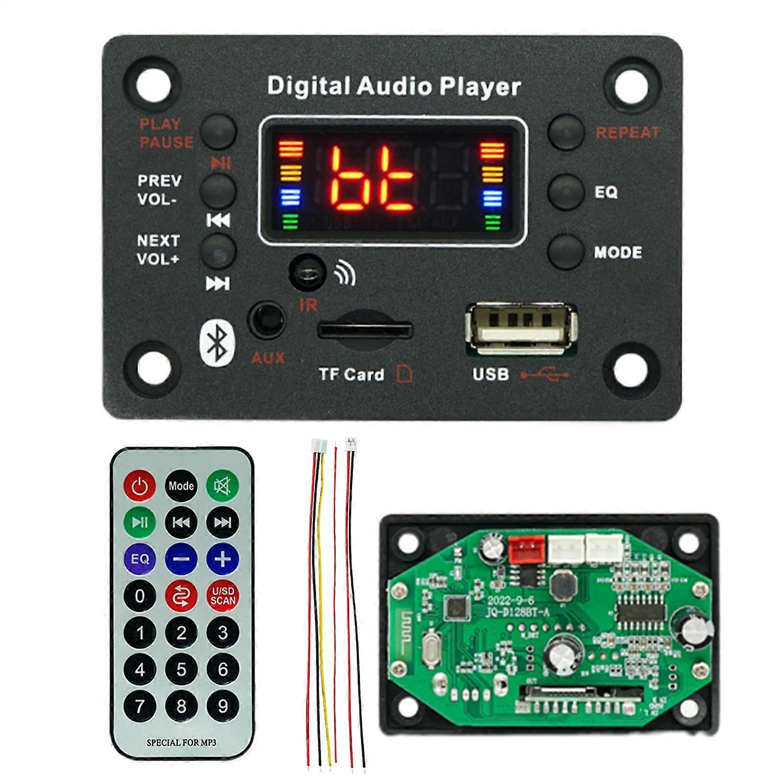 MP3 Audio Receiver Module - Lossless MP3 Playback Module for Hobby Electronics - Compatible with Various Sound Systems
