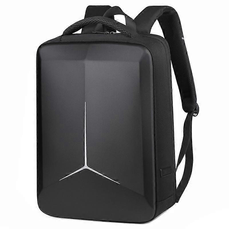 17.3-18 Inch Hard Shell Laptop Backpack Black