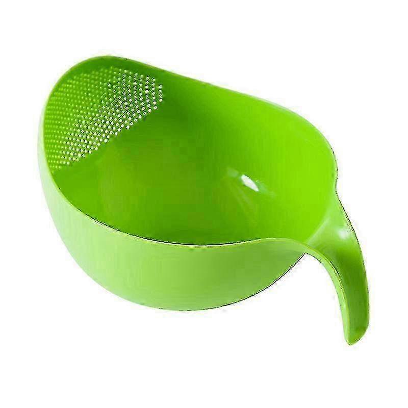 Plastic Bowl Strainer for Rice Pulses Fruits Vegetables and Noodles - Ideal for Storage and Straining Edition 0724