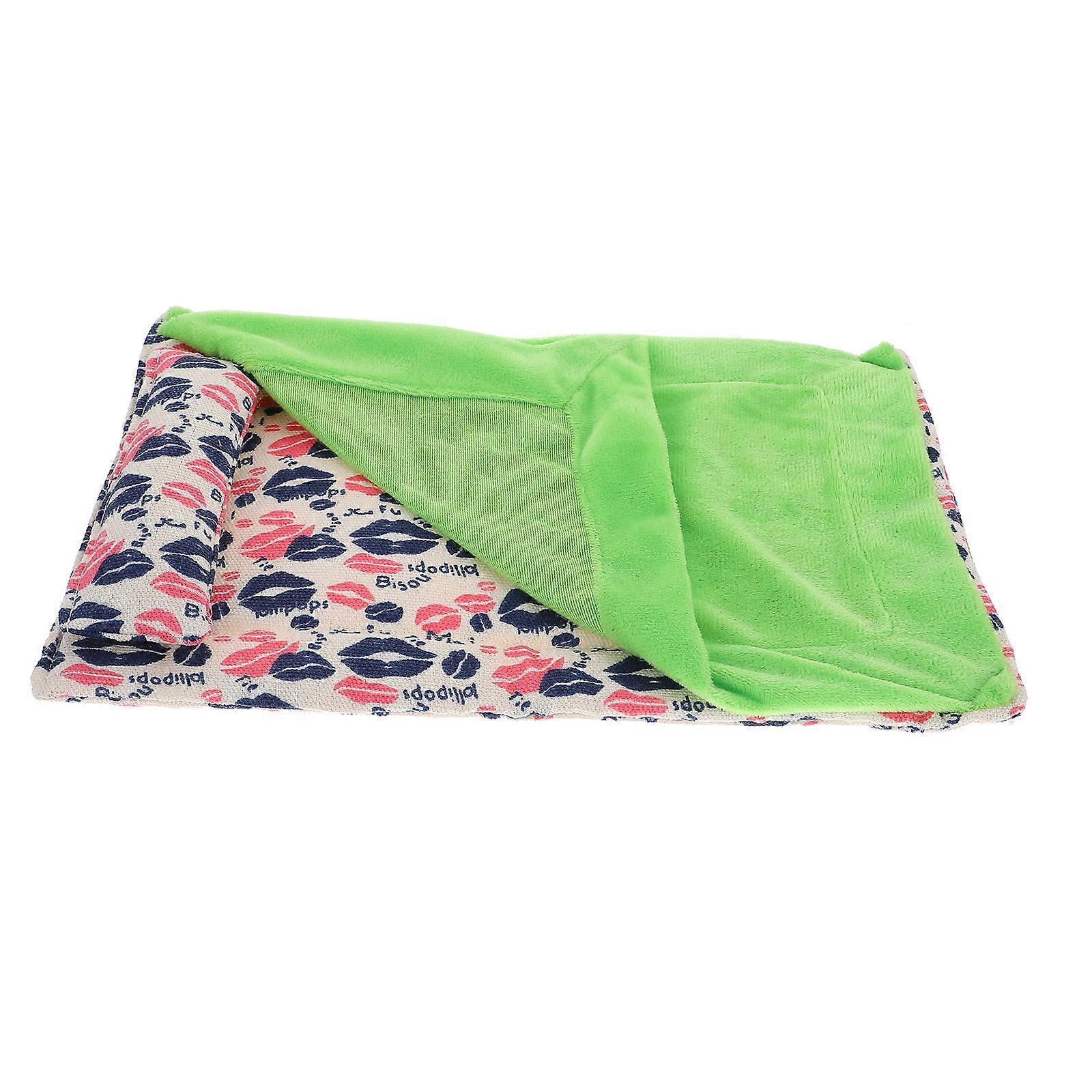 Reptile Bedding Crawling Pet Sleeping Bag Comfortable Place Small Animals Multi 1Set