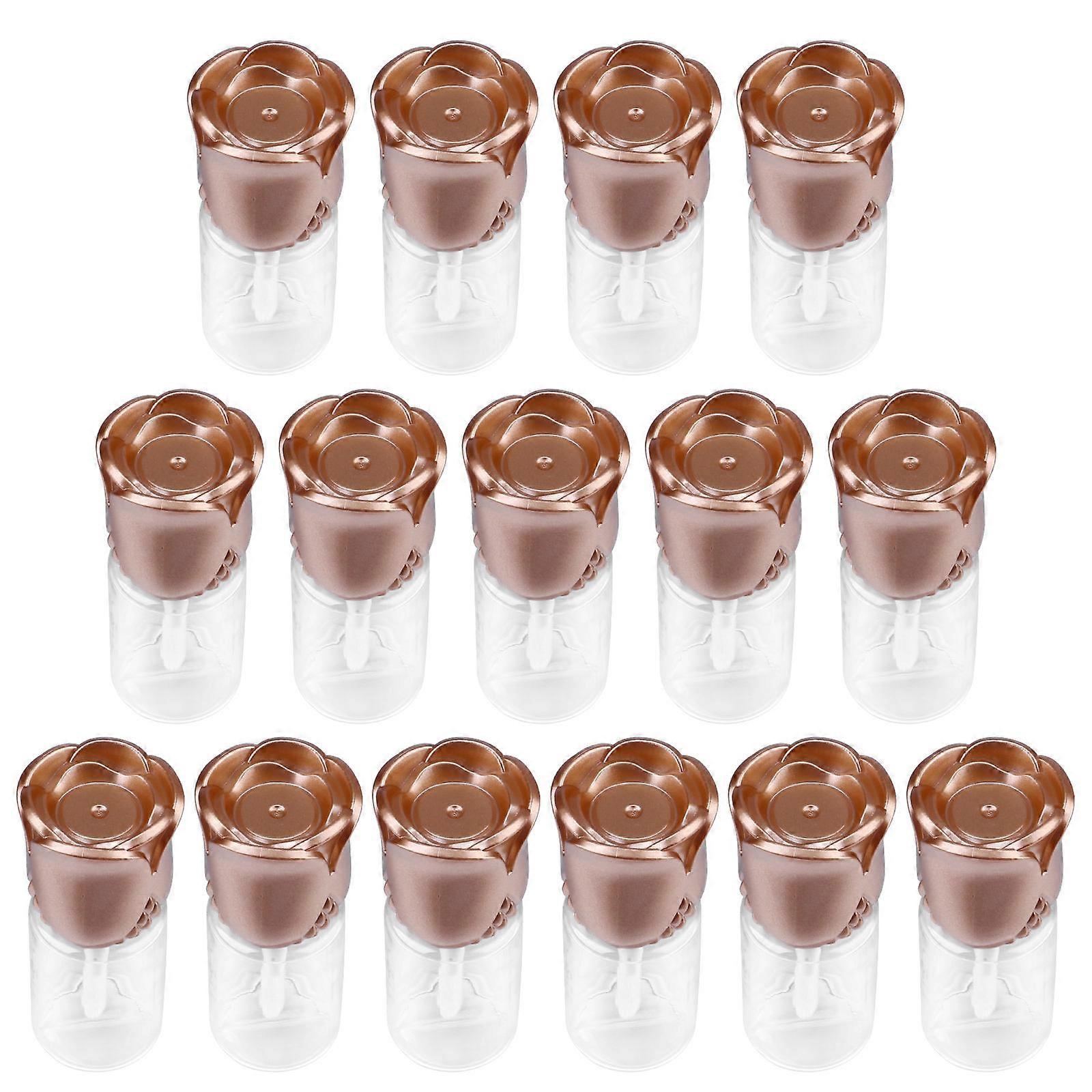 15pcs Refillable Lip Gloss Tubes for DIY Lipstick, Portable Lip Balm Containers for Travel and Daily Cosmetic Use