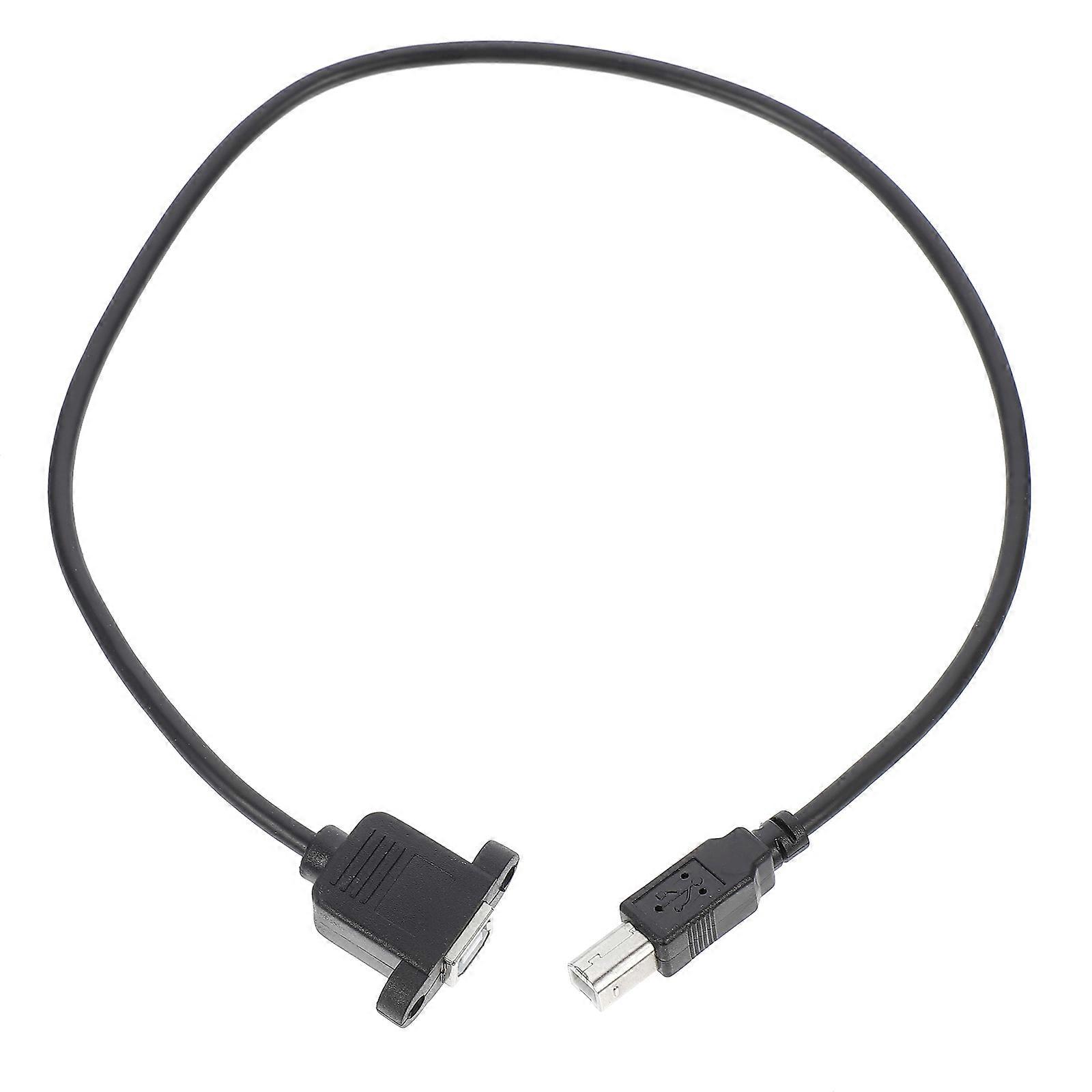 Durable USB Extension Cable with Male to Female Adapter for Printer, Scanner, and Easy Hot Plug Connectivity