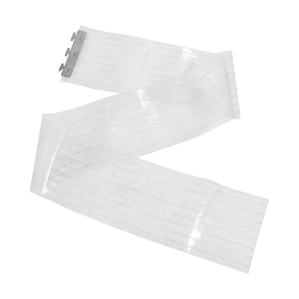 Doorway Strip Curtain Made Of Transparent Plastic Ideal For Home And Commercial Use With Easy Installation 1Pack