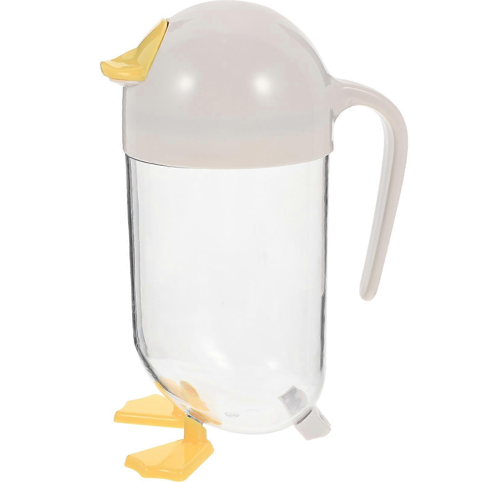 Glass Oil Pot Induction Condiment Bottle 650ml For Home Use 1Set