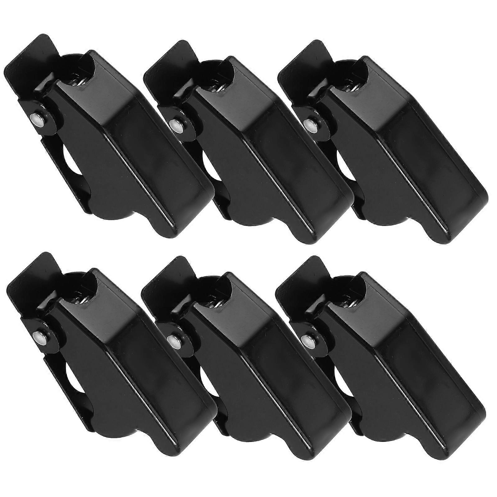 6pcs Plastic Waterproof Dustproof Safety Switch Covers Caps Protective Guards Replacement for Toggle Switches