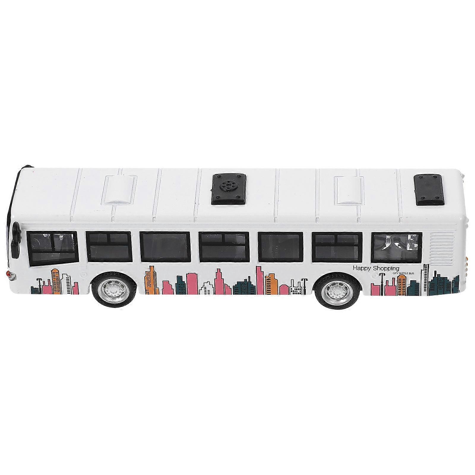 Bus Simulation Vehicle Toy for Kids – No Batteries Needed, Educational and Imaginative Play for Boys