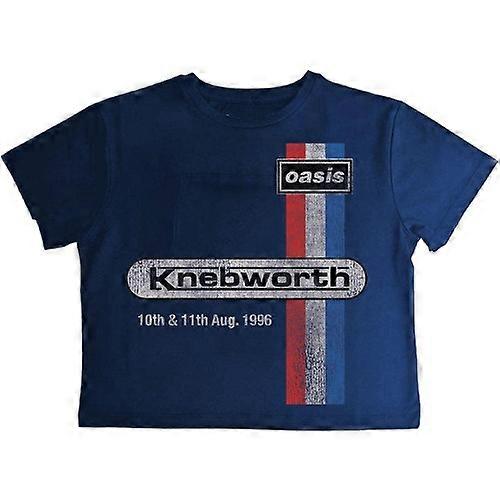 Oasis Womens/Ladies Knebworth '96 Crop Top