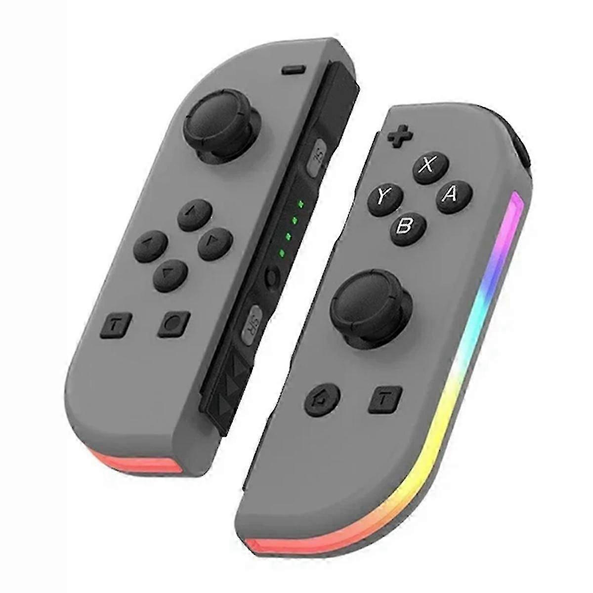 suitable for switch 2pcs wireless joypad controller with dual vibration and rgb light