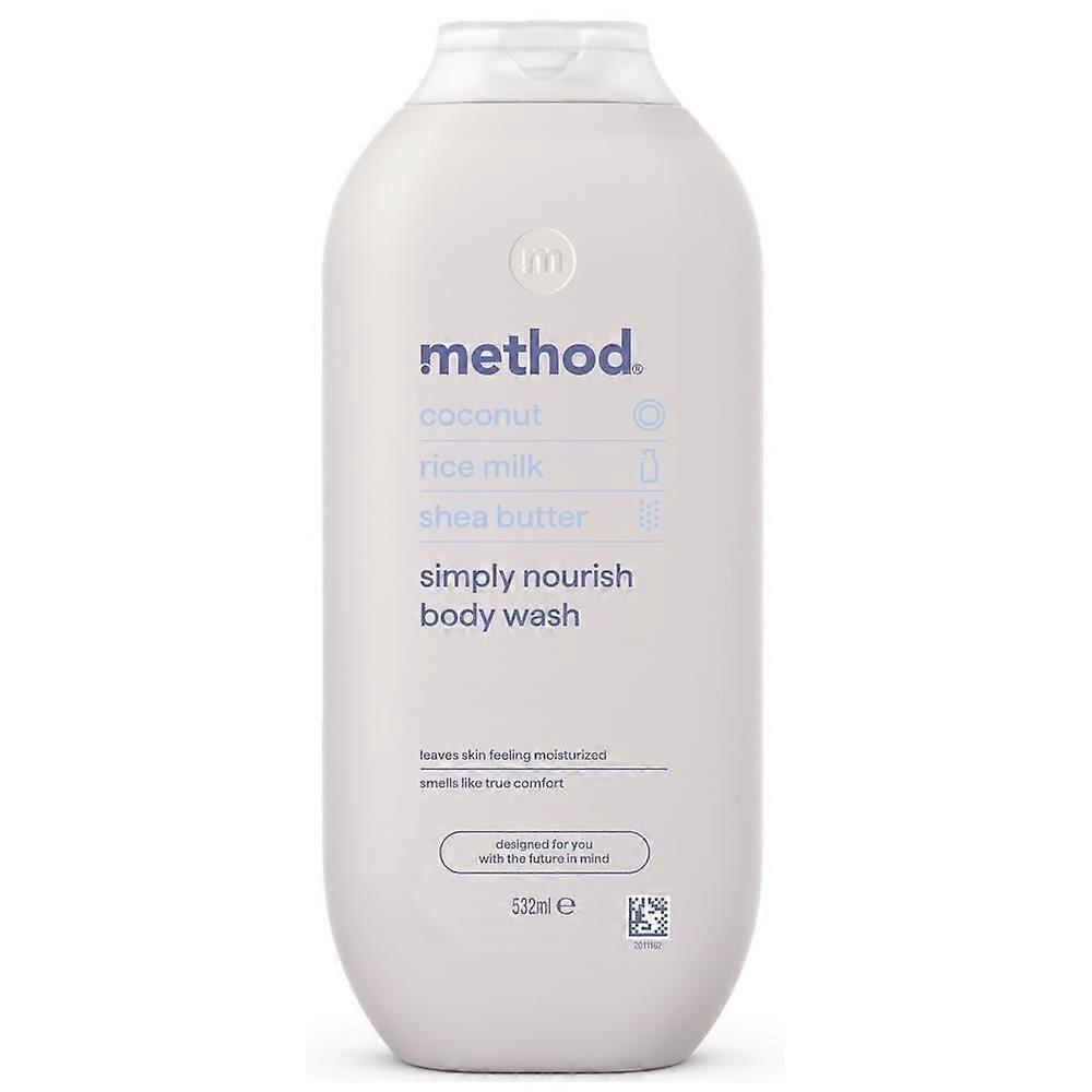 Method Body Wash Simply Nourish 532ml - 2 Pack