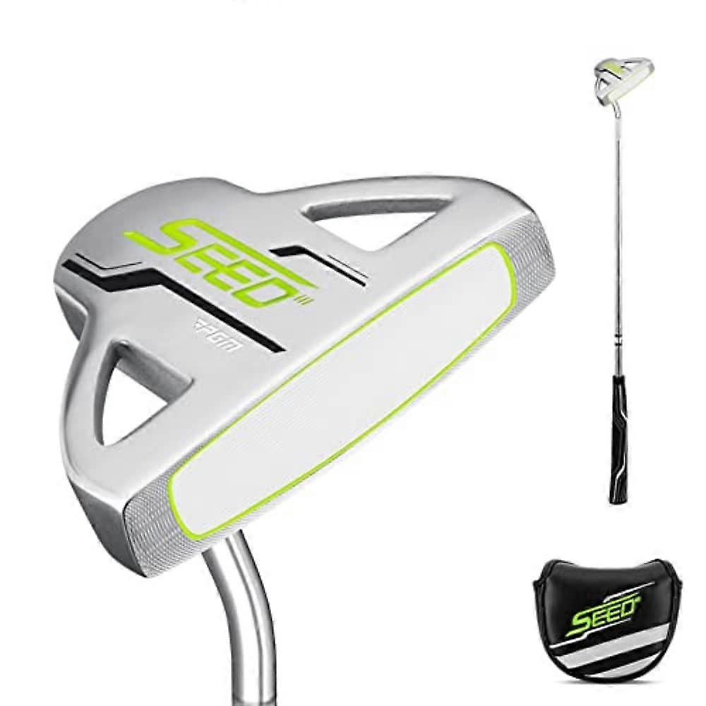 Junior Professional Golf Putter for Kids 130-137cm with Headcover, Lightweight Design, Durable Material, Ideal for Beginners