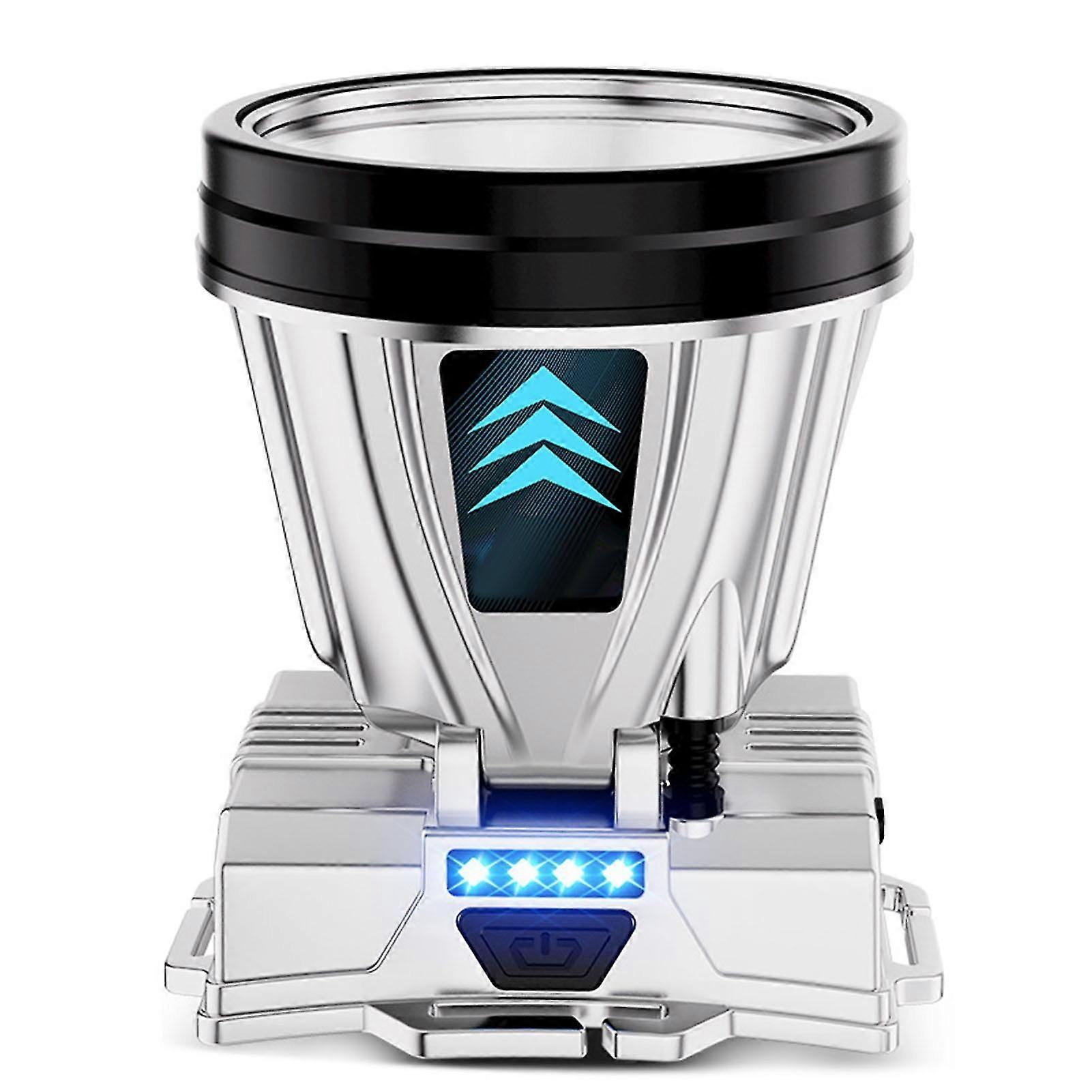 Long Range Head-mount Headlight Portable High Brightness Head Flashlight for Climbing