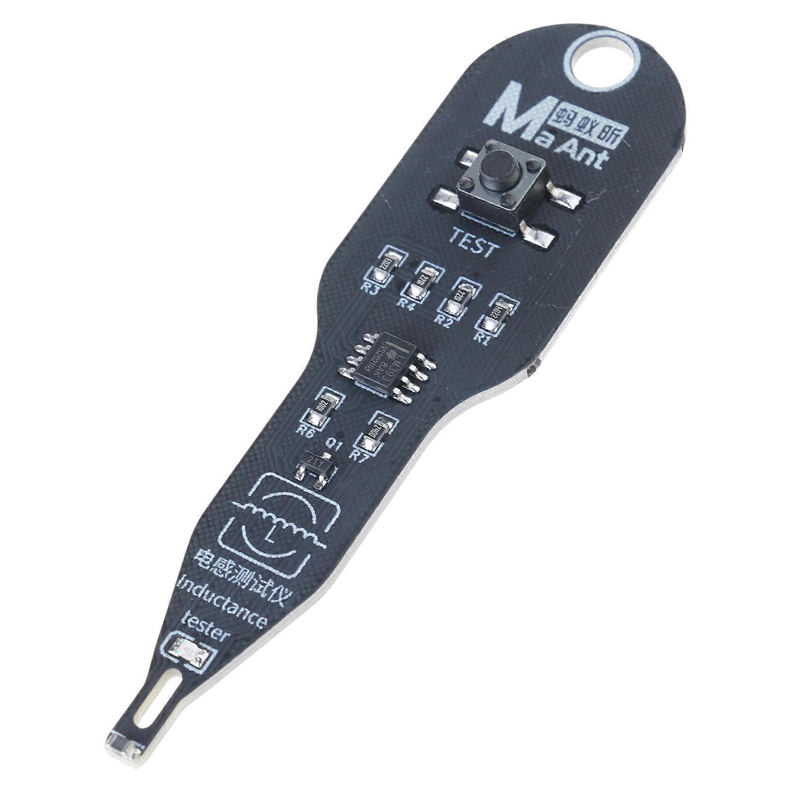 Handheld Inductive Current Meter  Electrician Testing Device For Precise Circuit Testing And On Site Diagnostics Multicolor