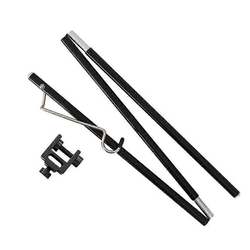 حامل مصباح خارجي ، 91 * 13.5 * 4 سم ، خفيف للغاية ، قابل للطي وقابل للتعديل في الارتفاع