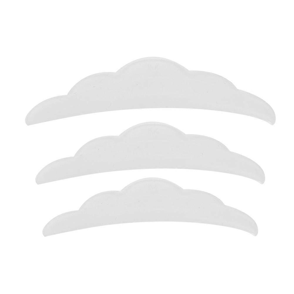 3 Pairs Curl Silicone Protection Pads Eyelash Lifting Curling Eyelash Extension S M L