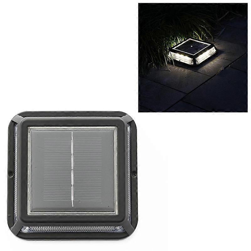 LED Corner Lamp Solar Powered Embedded Ground Lamp