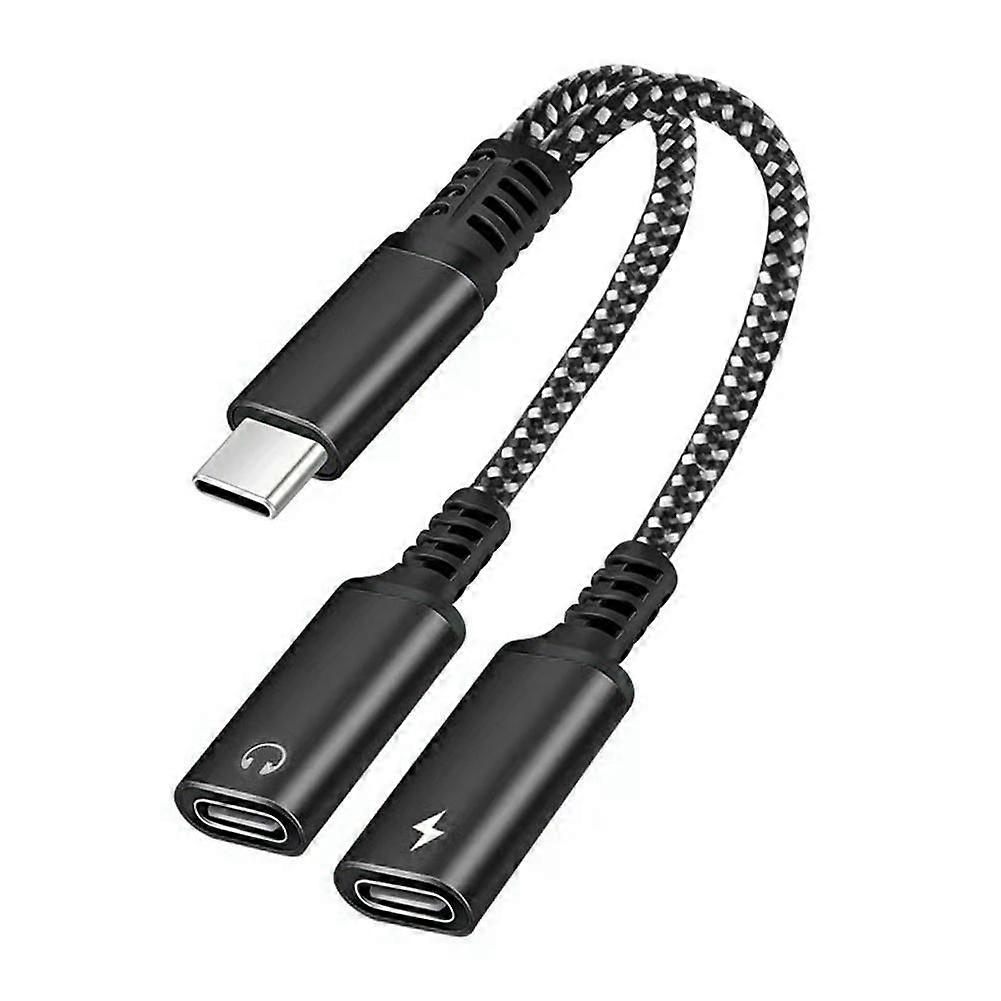 Fast Charging Cable with Lossless Sound, 60W PD & Compact Design